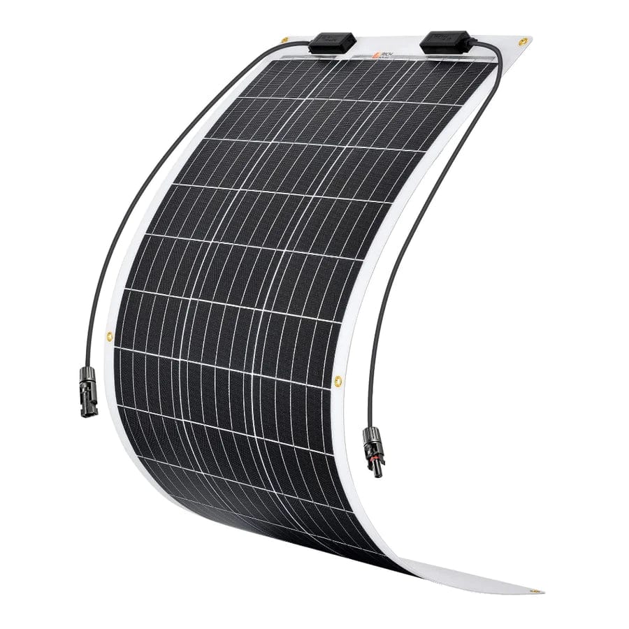 Ben&#39;s Discount Supply Solar Panels MEGA 100 FLEX | 100 Watt Monocrystalline Solar Panel | Best 12V Flexible Panel for VAN RVs and Off-Grid | High Efficiency - Free Shipping