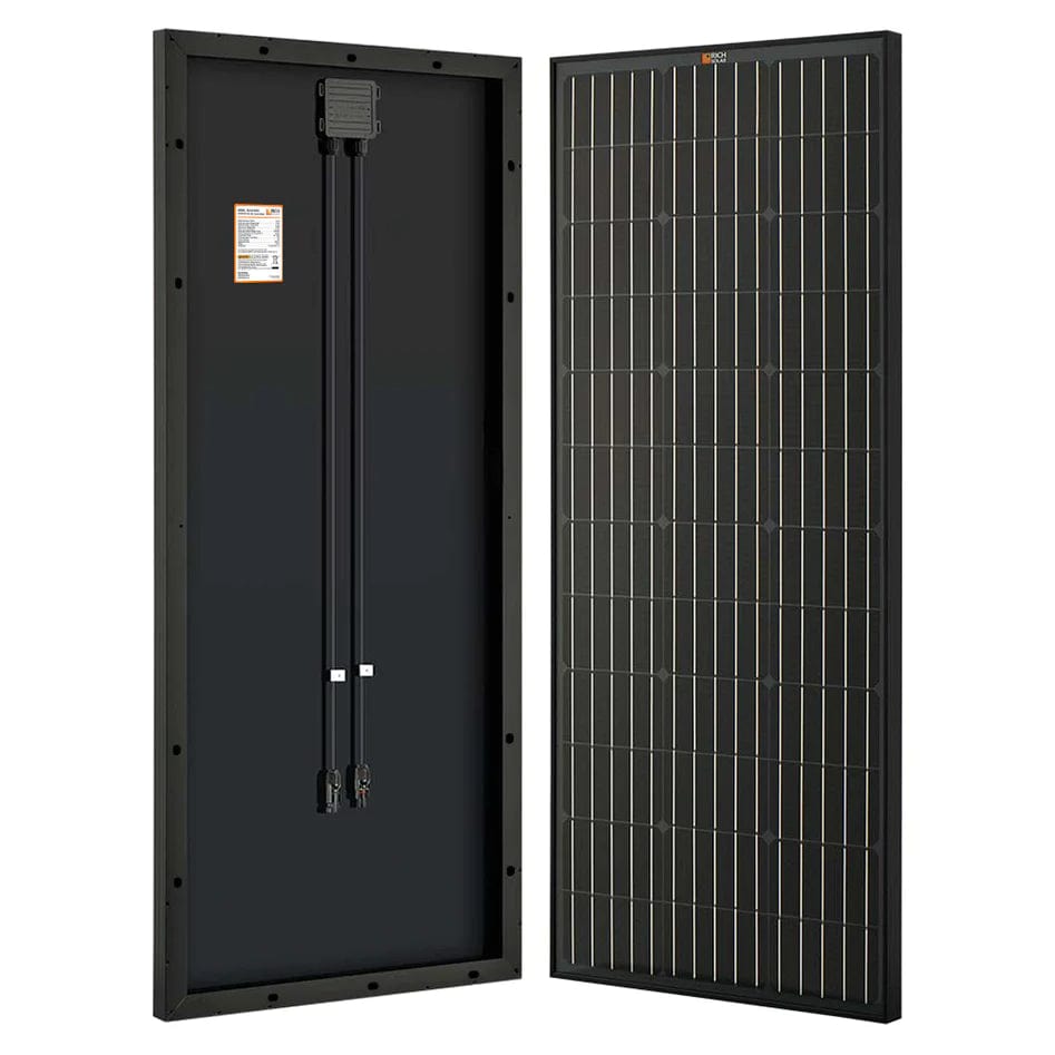 Ben's Discount Supply Solar Panels Mega 100 Watt 12v Solar Panel Black - Free Shipping!