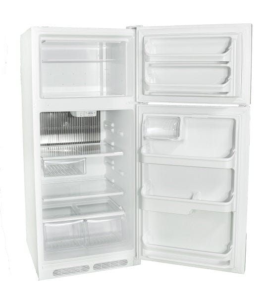 Crystal Cold Propane Refrigerator Crystal Cold CC18RF Propane Refrigerator-Freezer in White 18 cu.ft.