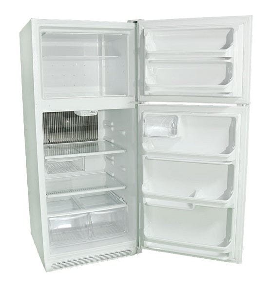 Crystal Cold Propane Refrigerator Crystal Cold CC21RF Propane Refrigerator-Freezer in White 21 cu.ft.