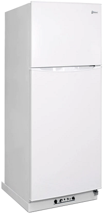Diamond Propane Refrigerator Diamond Quest 14 Propane Refrigerator-Freezer in White 14 cu.ft.