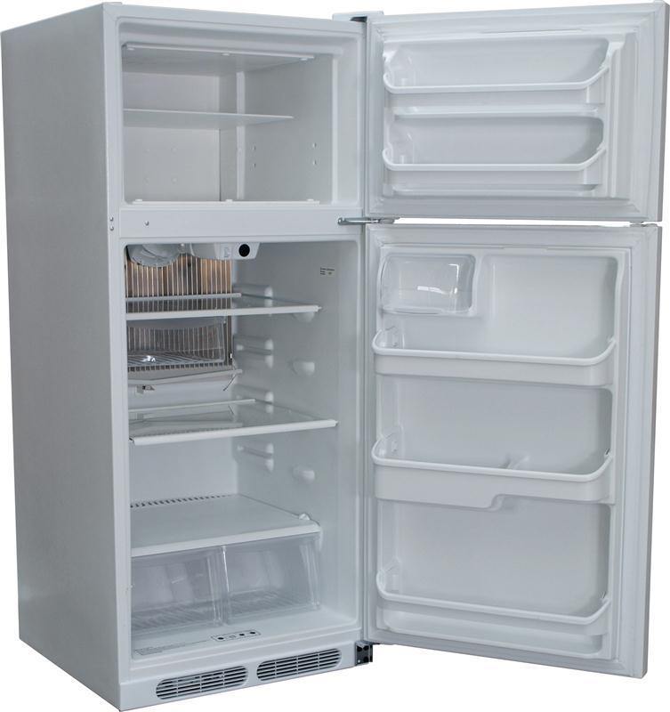 Diamond Propane Refrigerator Diamond Supreme 17 W Propane Refrigerator-Freezer in White 17 cu.ft.