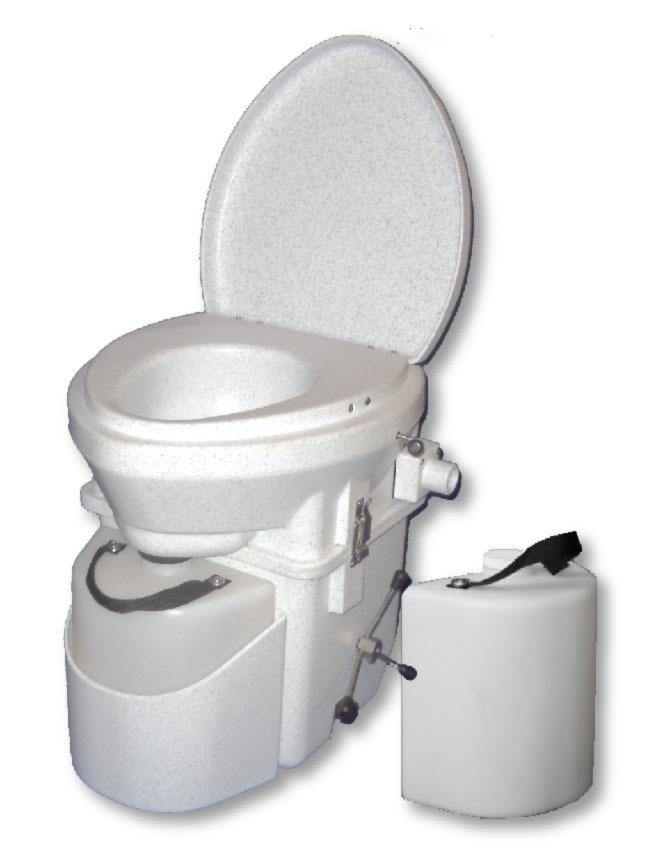 Nature&#39;s Head Composting Toilets and Supplies Nature&#39;s Head Composting Toilet with Spider Handle and Extra Liquids Bottle - Free Shipping  to lower 48 States