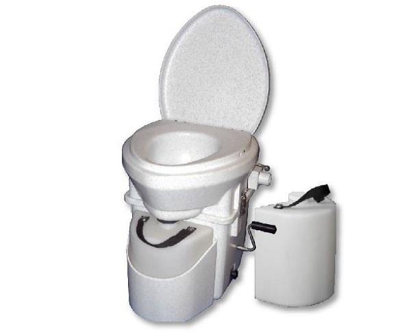 Nature's Head Composting Toilets and Supplies Nature's Head Composting Toilet with Standard Handle and Extra Liquids Bottle - Free Shipping  to lower 48 States