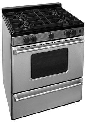 Premier Natural Gas Range/Stove Premier Pro Series P30B3102PS 30&quot; Stainless Range with Battery Ignition CALL FOR AVAILABILITY