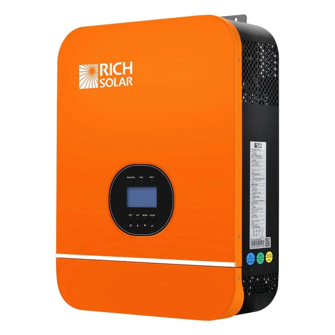 Rich Solar Solar Charge Controllers and Inverters Rich Solar 3000 Watt (3kW) 48 Volt Off-grid Hybrid Solar Inverter FREE SHIPPING!