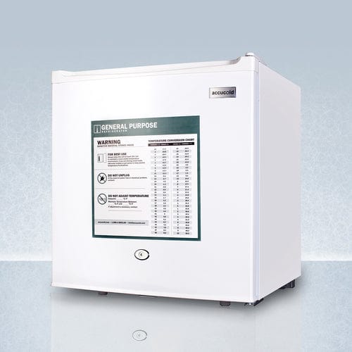 Summit Refrigerators Accucold 1.7 cu ft  General Purpose All-Refrigerator with lock (White) FFAR23LGP