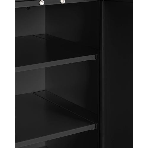 Summit Summit 18&quot; Wide Wall Cabinet CAB18SHORTBLK