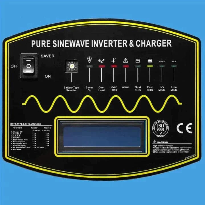 Sungold Power Solar Charge Controllers and Inverters 18000W 48V Split Phase Pure Sine Wave Inverter Charger - Free Shipping!