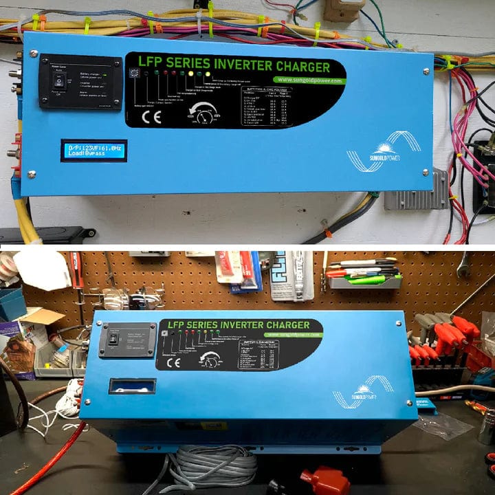 Sungold Power Solar Charge Controllers and Inverters 4000W DC 12V Split Phase Pure Sine Wave Inverter With Charger - Free Shipping!