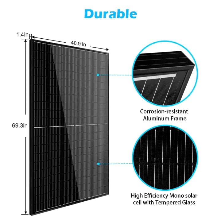 Sungold Power Solar Panels 415 Watt Monocrystalline Solar Panel - Free Shipping!