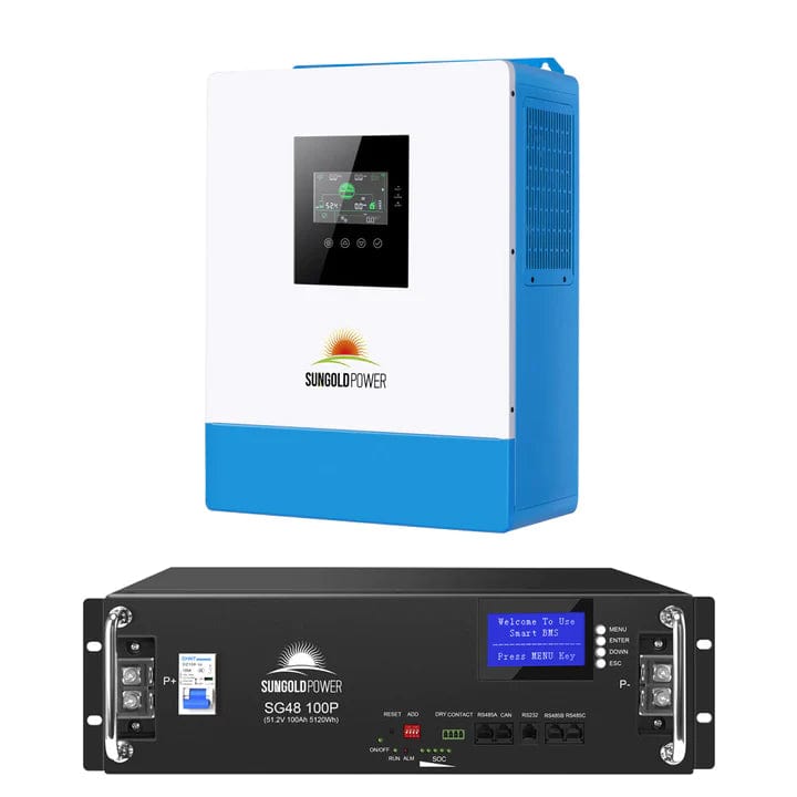 Sungold Power Solar Charge Controllers and Inverters 5000W 48V Solar Charger Inverter - Free Shipping!