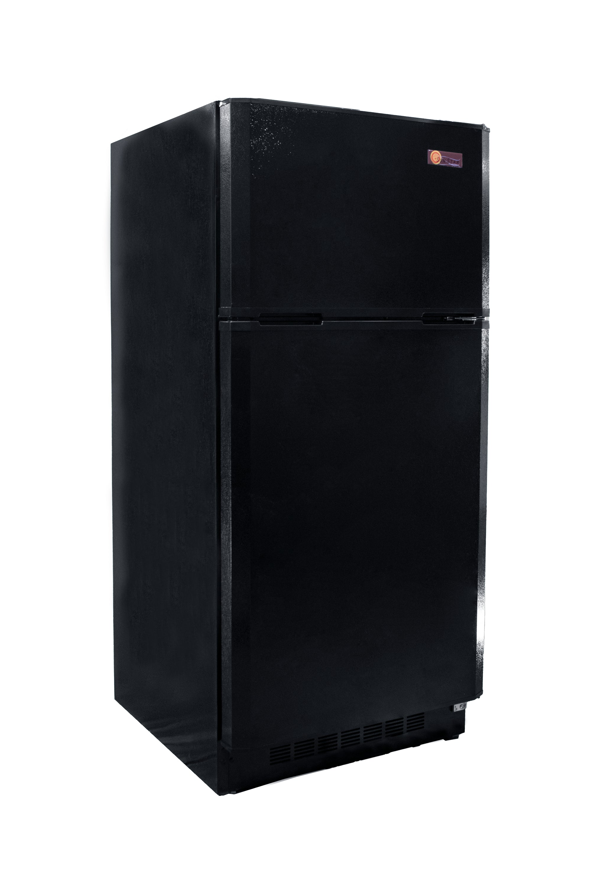 SunStar/SolarFreeze Solar Appliances Sunstar ST-16RFB 16 cu. ft. Low Voltage Solar DC Powered Refrigerator-Freezer in Black