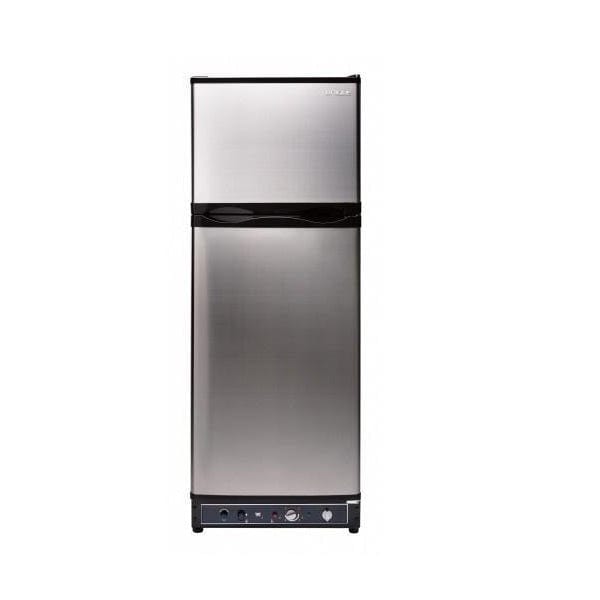 Unique Propane Refrigerator Unique 10 cu/ft Propane Refrigerator Dual Power (Propane/110V)  CSA Approved UGP­10C SM S/S (Stainless)