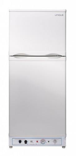 Unique Propane Refrigerator Unique 6.4 cu/ft Propane Refrigerator Dual Power (Propane/110V) CSA Approved, High End Interior UGP­6C SM W (White)