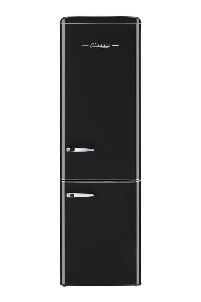 Unique Unique Appliances Unique 9 cu/ft Bottom Mount Retro Refrigerator UGP-275L B AC (Black)