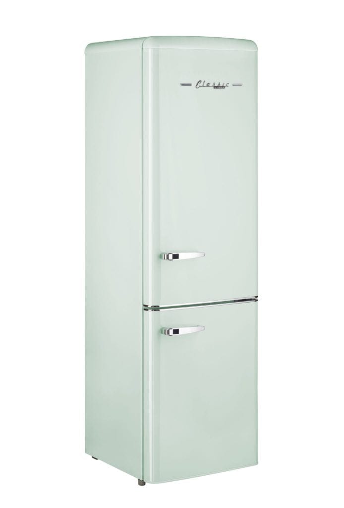 Unique Unique Appliances Unique 9 cu/ft Bottom Mount Retro Refrigerator UGP-275L LG AC (Light Green)