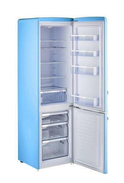 Unique Unique Appliances Unique 9 cu/ft Bottom Mount Retro Refrigerator UGP-275L RB AC  (Robin Egg Blue)