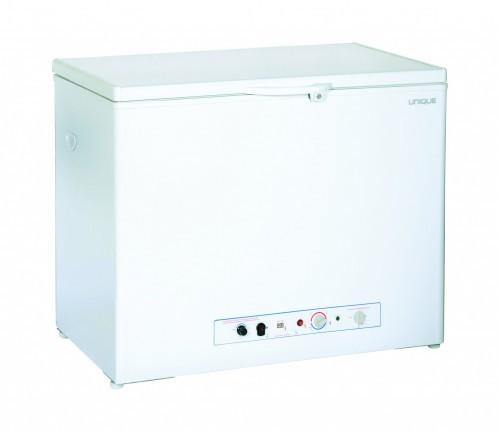 Unique Propane Freezer Unique Propane Chest Freezer 6 cu/ft  Dual Power (Propane/110V) CSA Approved, UGP-6F SM W (White)
